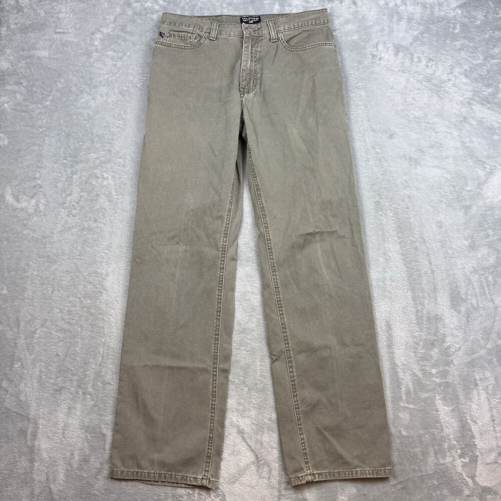Vintage Polo Jeans Co Ralph Lauren Women’s Saturday Jean Pants Size 6x31 Green